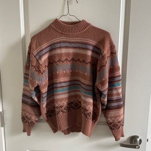 Vintage Mock Neck Sweater